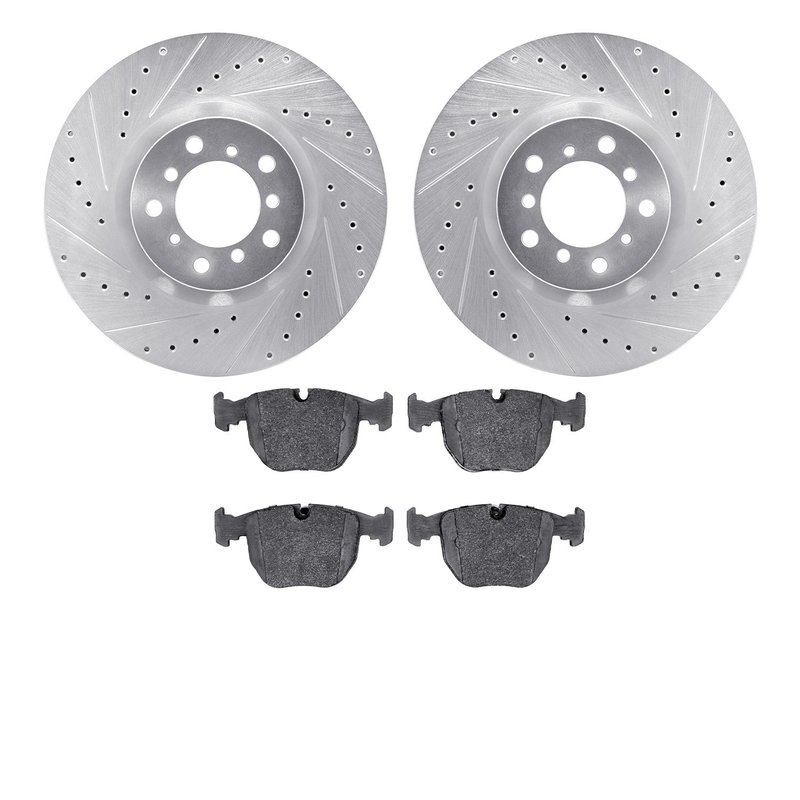 Dynamite Friction 7602-31050 Disc Brake Kit - Front