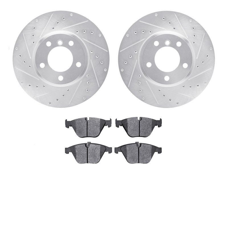 Dynamic Friction 7602-31055 Disc Brake Kit - Front