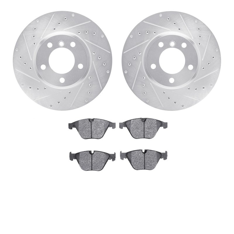 Dynamite Friction 7602-31056 Disc Brake Kit - Front