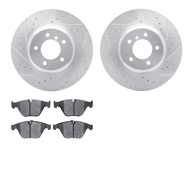 Dynamic Friction 7602-31057 Disc Brake Kit - Front