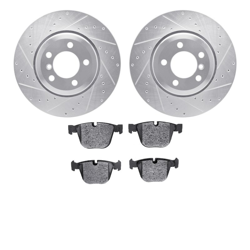 Dynamic Friction 7602-31067 Disc Brake Kit - Rear