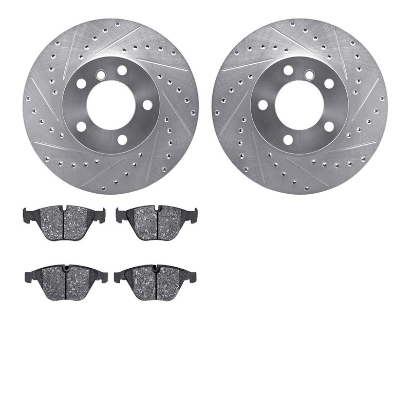 Dynamic Friction 7602-31074 Disc Brake Kit - Front