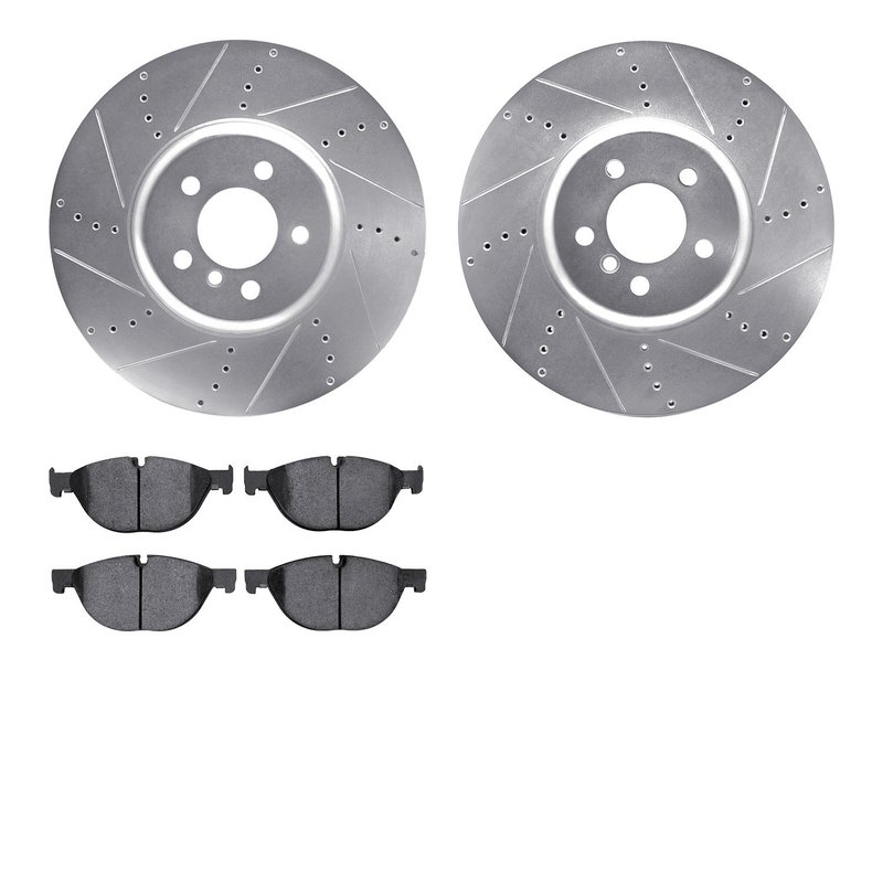 Dynamic Friction 7602-31077 Disc Brake Kit - Front