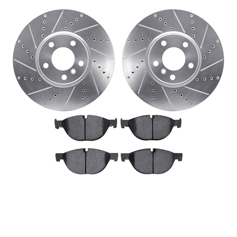 Dynamic Friction 7602-31082 Disc Brake Kit - Front