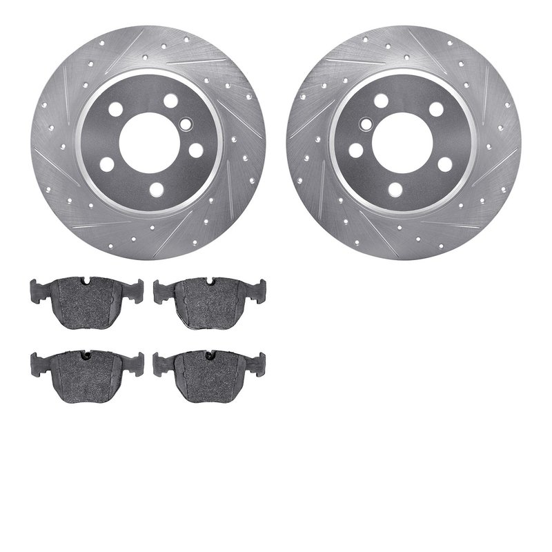 Dynamite Friction 7602-31102 Disc Brake Kit - Front