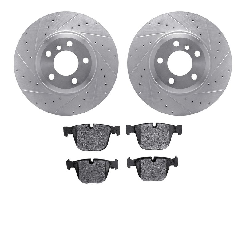 Dynamic Friction 7602-31106 Disc Brake Kit - Rear