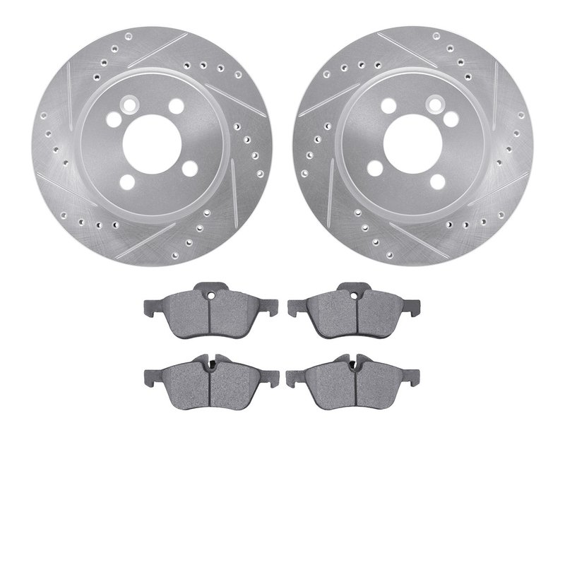 Dynamite Friction 7602-32003 Disc Brake Kit - Front