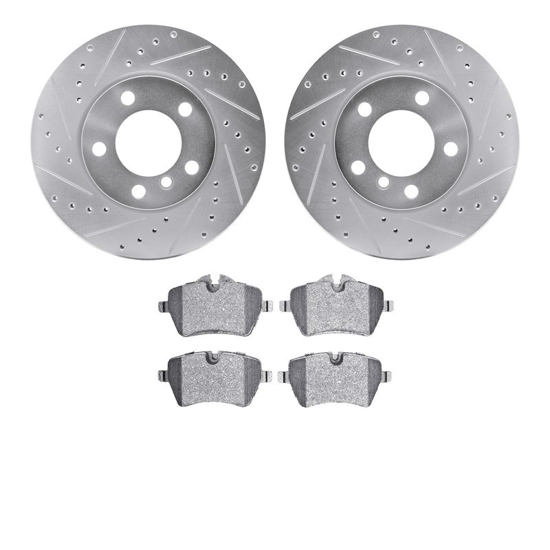 Dynamite Friction 7602-32008 Disc Brake Kit - Front