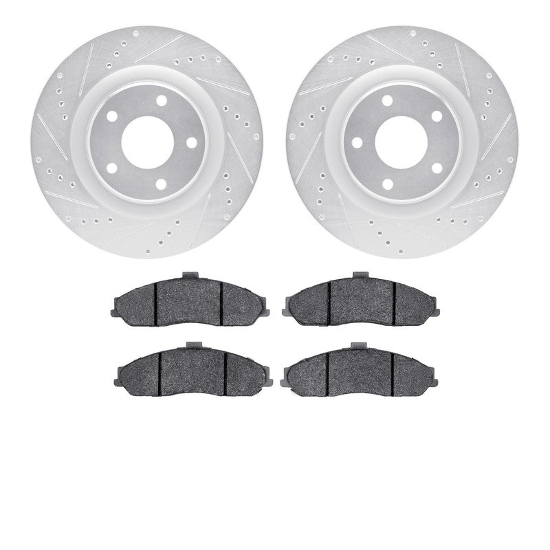 Dynamite Friction 7602-46006 Disc Brake Kit - Front