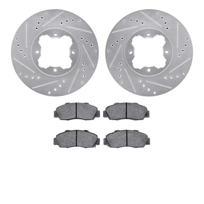 Dynamite Friction 7602-59000 Disc Brake Kit - Front