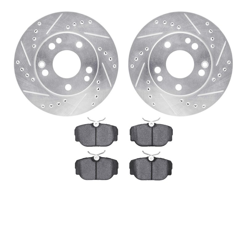 Dynamite Friction 7602-63013 Disc Brake Kit - Front