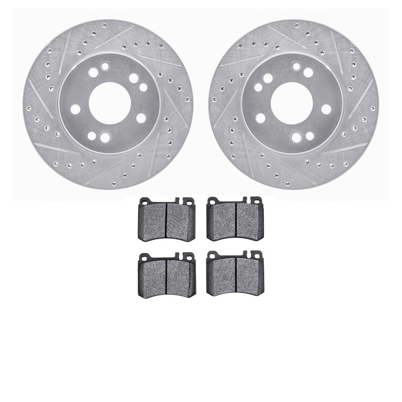 Dynamite Friction 7602-63020 Disc Brake Kit - Front