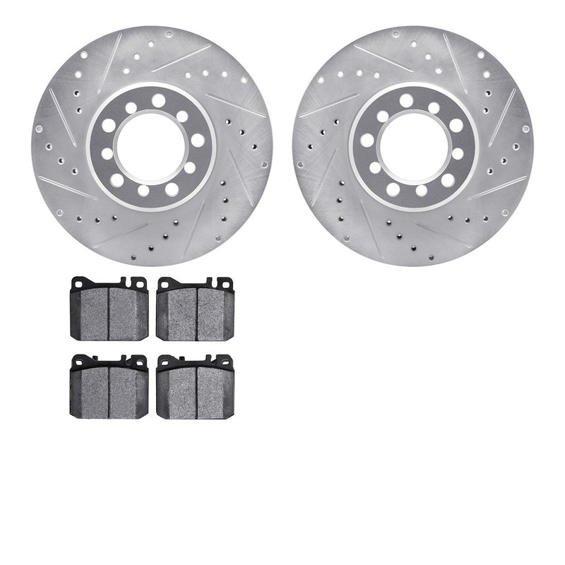 Dynamite Friction 7602-63021 Disc Brake Kit - Front