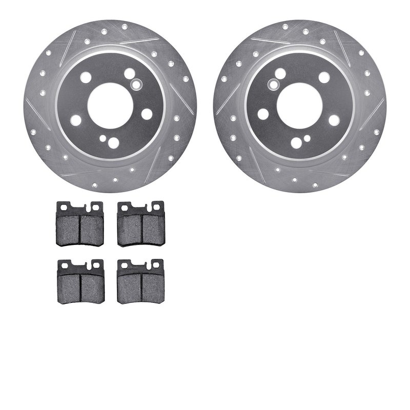 Dynamite Friction 7602-63022 Disc Brake Kit - Rear