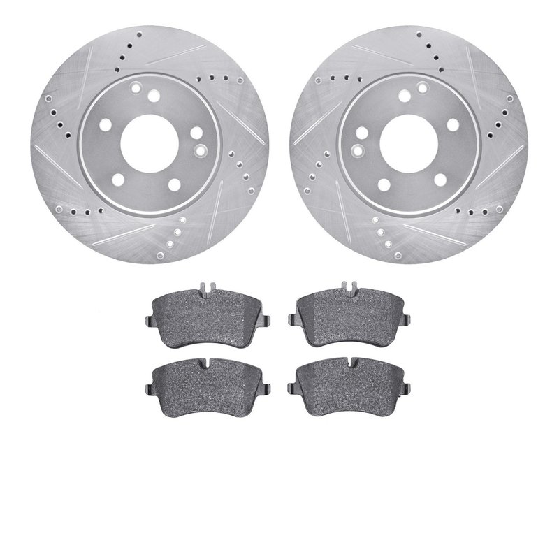 Dynamite Friction 7602-63044 Disc Brake Kit - Front