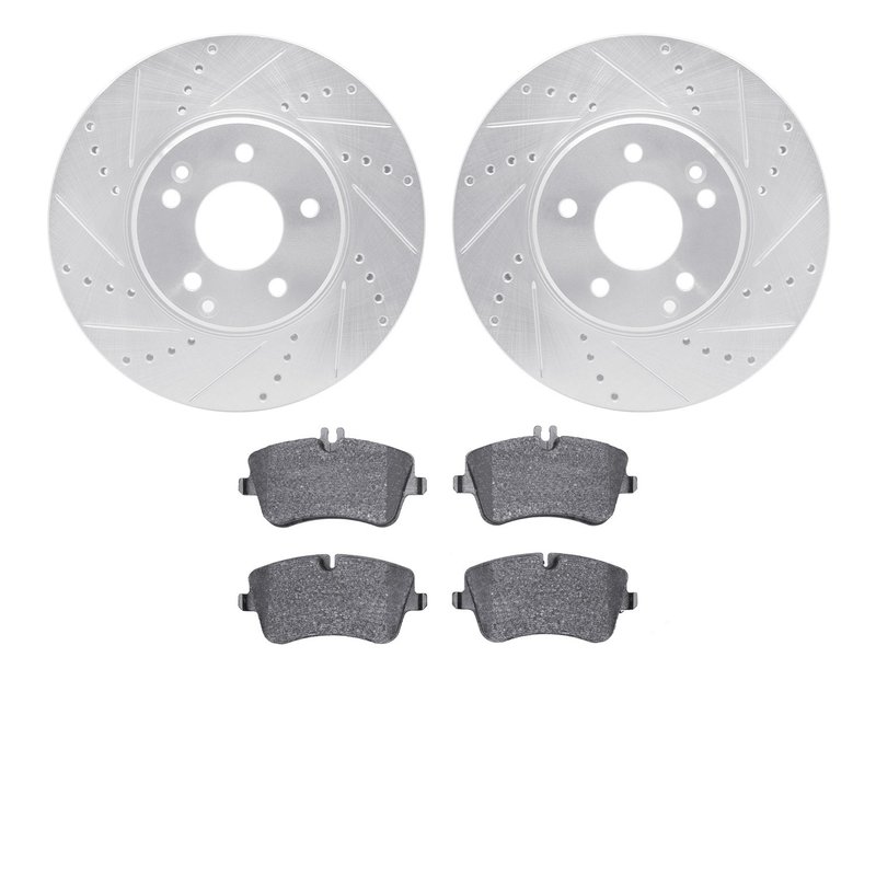 Dynamite Friction 7602-63046 Disc Brake Kit - Front