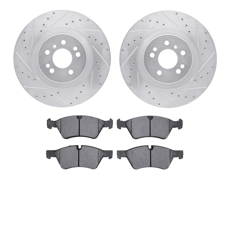 Dynamite Friction 7602-63069 Disc Brake Kit - Front