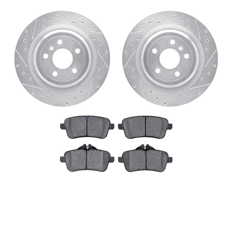 Dynamite Friction 7602-63073 Disc Brake Kit - Rear
