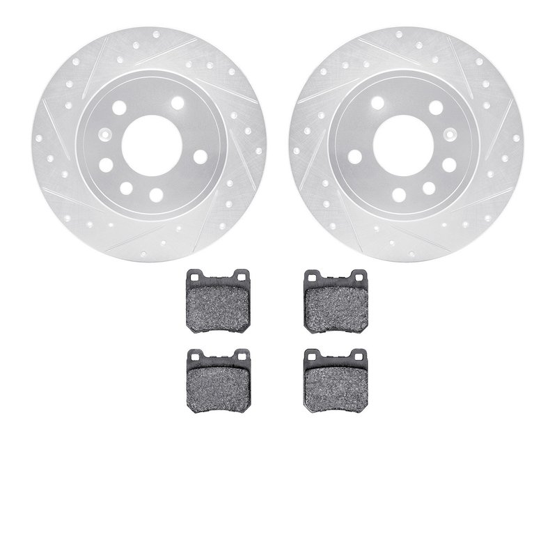 Dynamic Friction 7602-65008 Disc Brake Kit - Rear