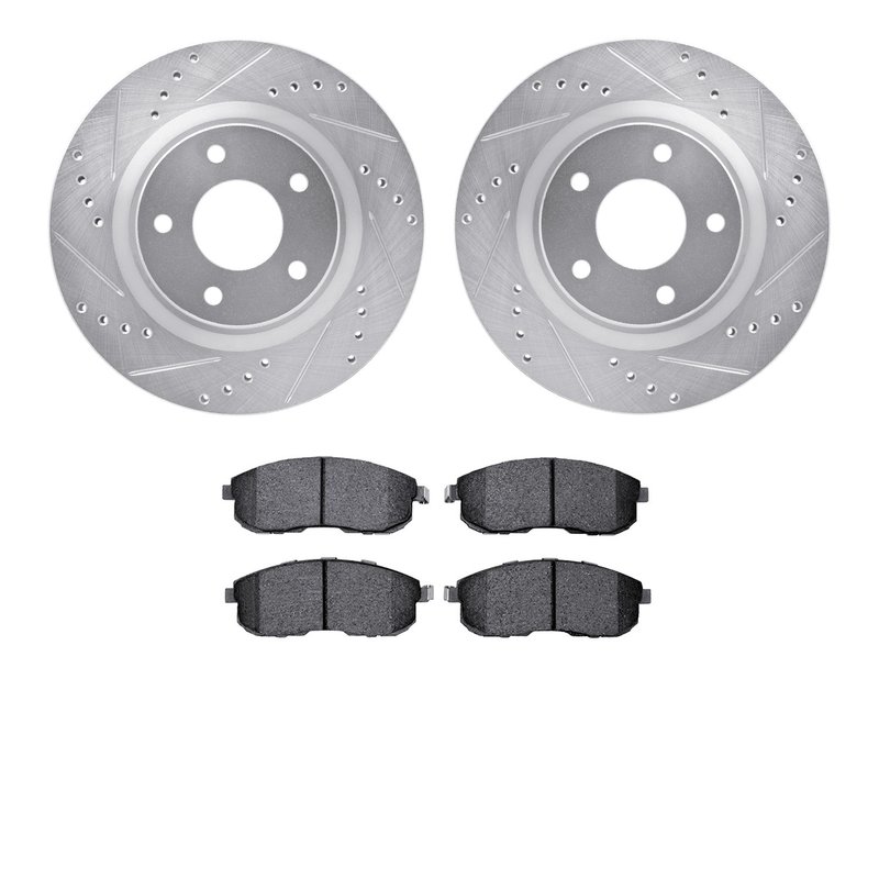 Dynamite Friction 7602-67005 Disc Brake Kit - Front