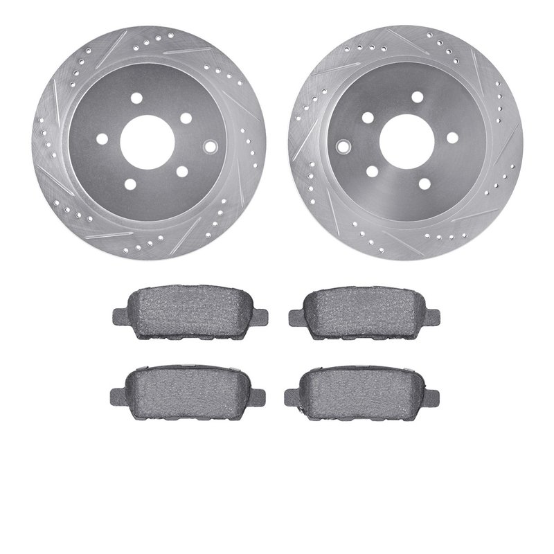 Dynamite Friction 7602-67010 Disc Brake Kit - Rear