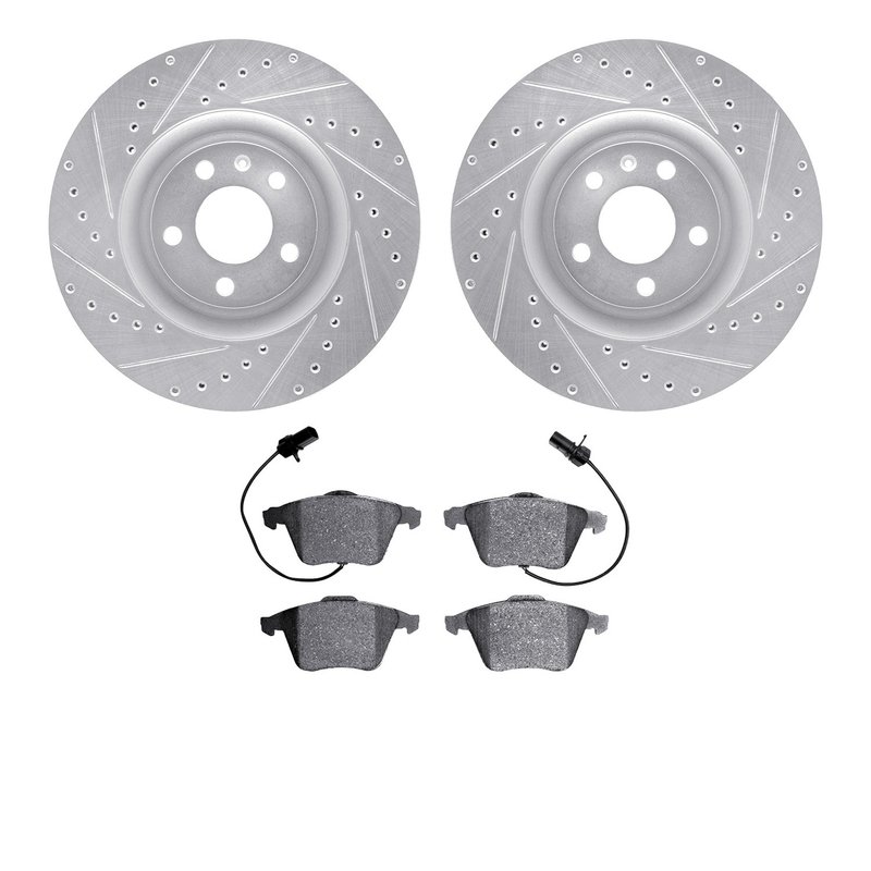 Dynamite Friction 7602-73025 Disc Brake Kit - Front