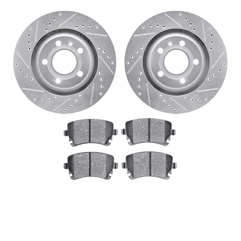 Dynamite Friction 7602-73026 Disc Brake Kit - Rear