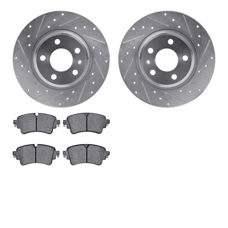 Dynamite Friction 7602-73049 Disc Brake Kit - Rear
