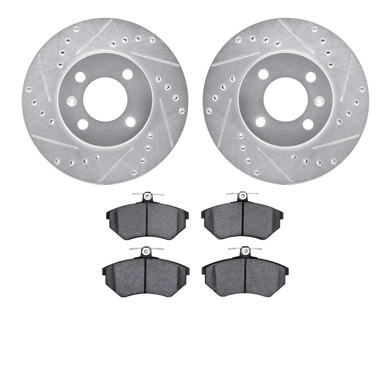 Dynamite Friction 7602-74006 Disc Brake Kit - Front