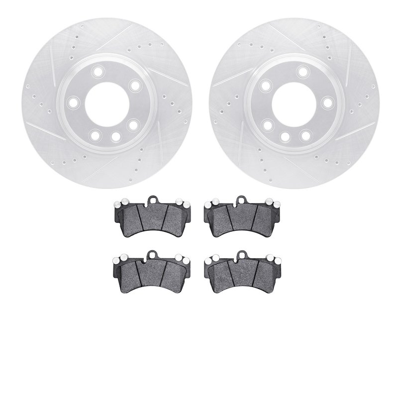 Dynamite Friction 7602-74052 Disc Brake Kit - Front