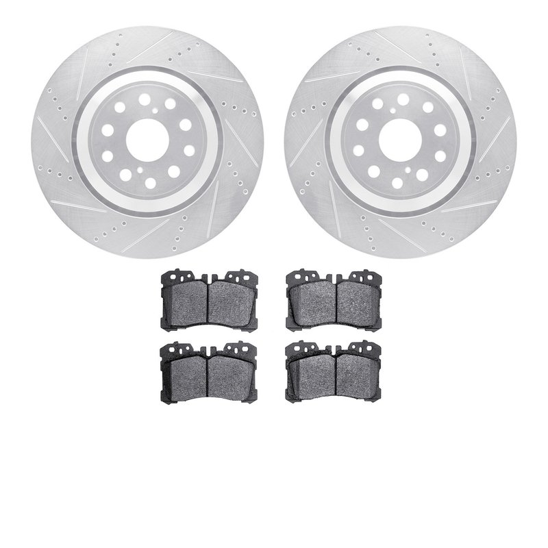 Dynamite Friction 7602-75003 Disc Brake Kit - Front