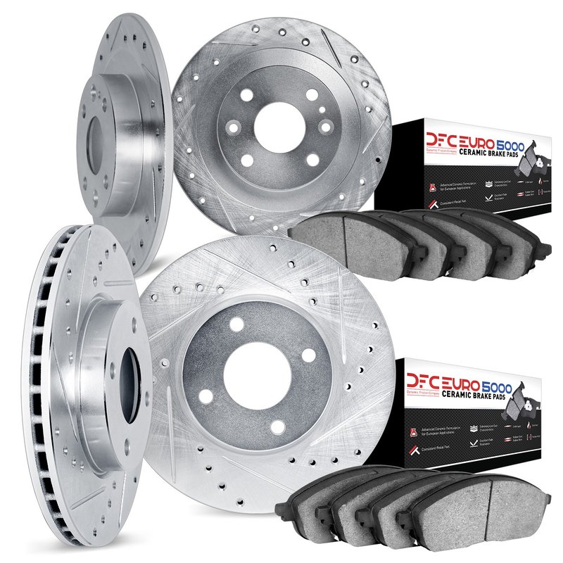 Dynamite Friction 7604-20001 Disc Brake Kit - Front and Rear