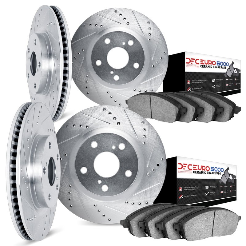 Dynamite Friction 7604-31031 Disc Brake Kit - Front and Rear