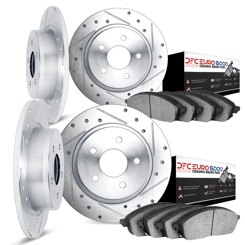 Dynamite Friction 7604-63007 Disc Brake Kit - Front and Rear
