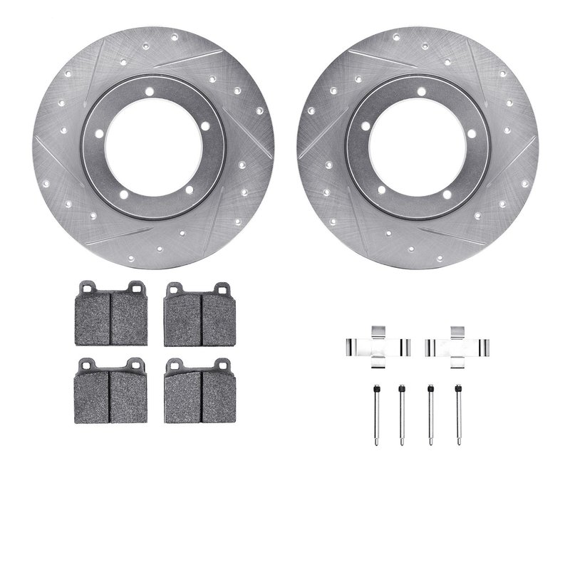 Dynamic Friction 7612-02002 Disc Brake Kit - Front