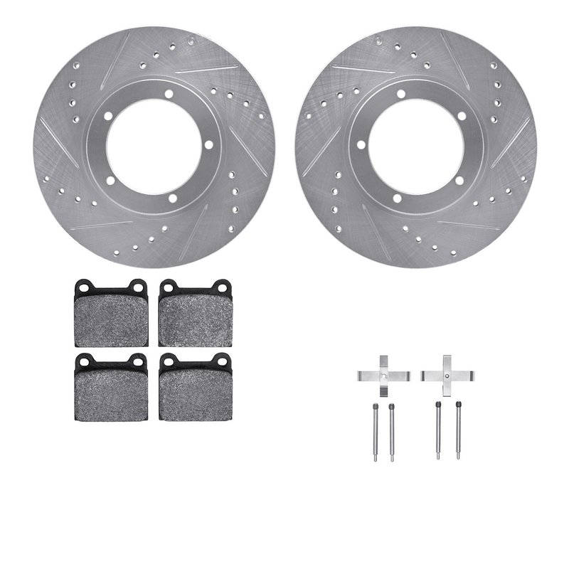 Dynamite Friction 7612-02003 Disc Brake Kit - Front