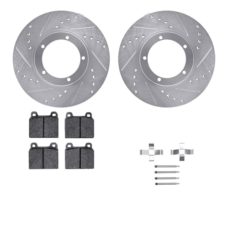Dynamite Friction 7612-02004 Disc Brake Kit - Front