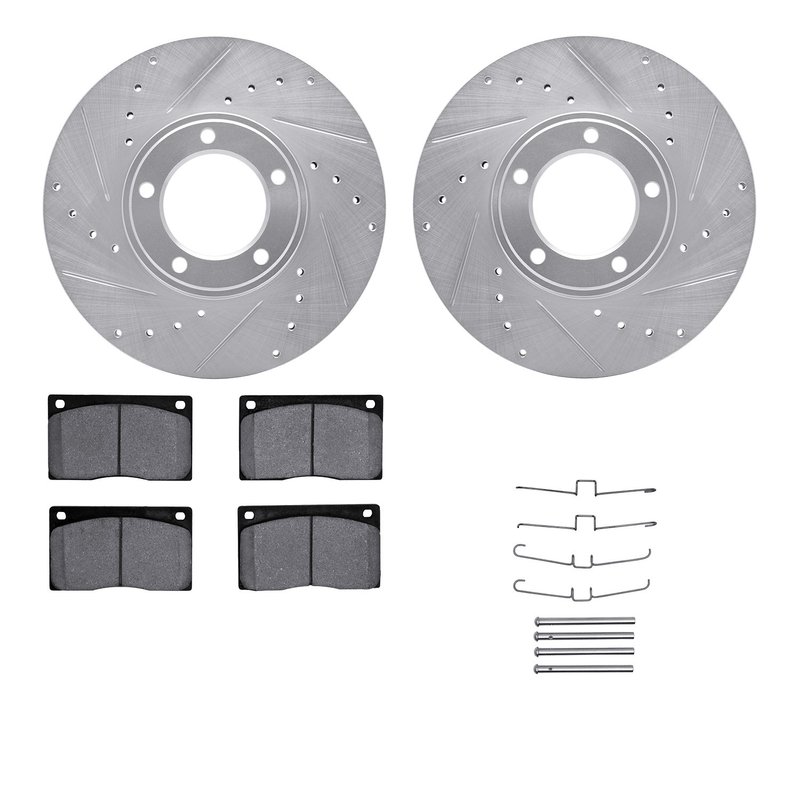 Dynamite Friction 7612-20001 Disc Brake Kit - Front