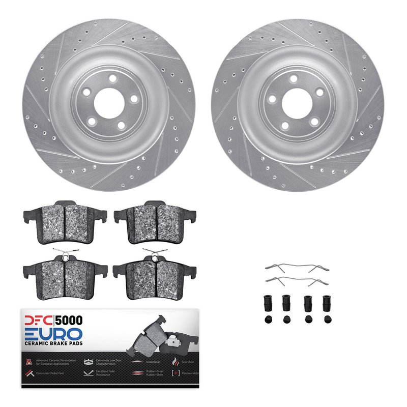 Dynamite Friction 7612-20019 Disc Brake Kit - Rear