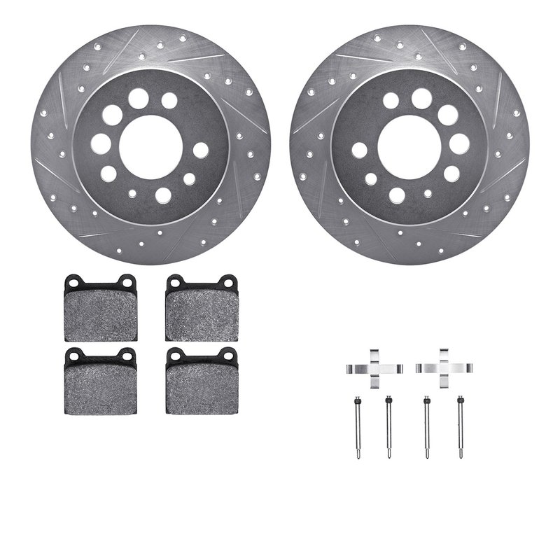 Dynamite Friction 7612-27009 Disc Brake Kit - Rear