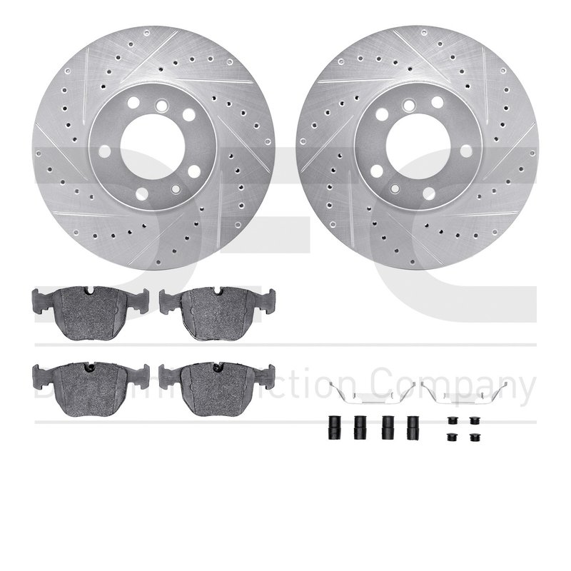 Dynamite Friction 7612-31028 Disc Brake Kit - Front