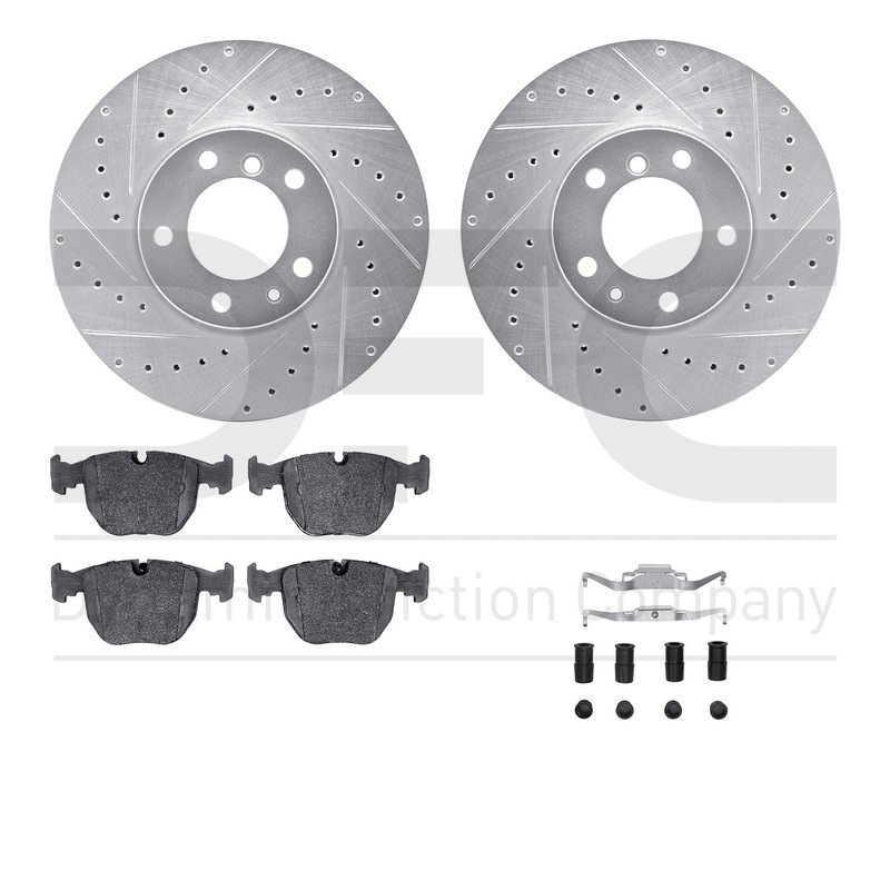 Dynamite Friction 7612-31029 Disc Brake Kit - Front