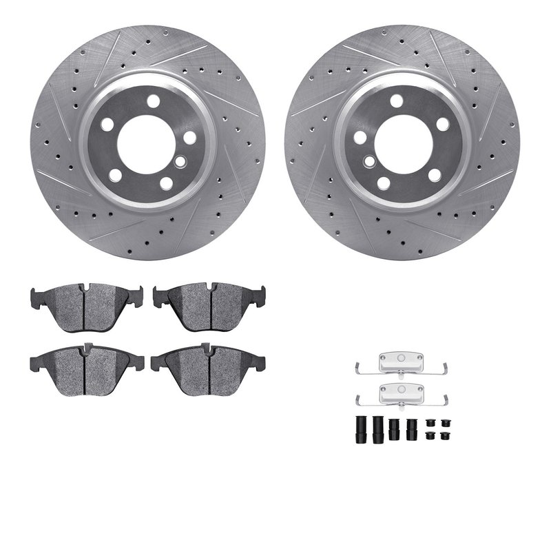Dynamic Friction 7612-31053 Disc Brake Kit - Front