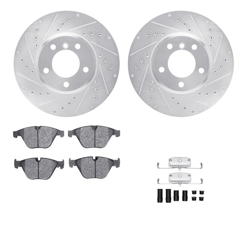 Dynamite Friction 7612-31058 Disc Brake Kit - Front