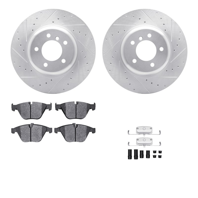 Dynamic Friction 7612-31059 Disc Brake Kit - Front