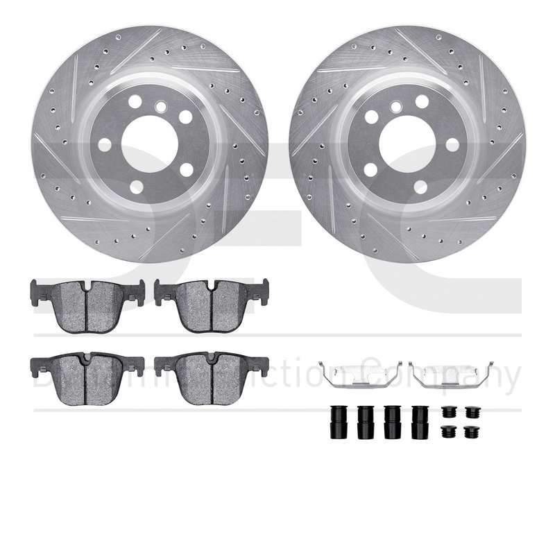 Dynamite Friction 7612-31094 Disc Brake Kit - Rear