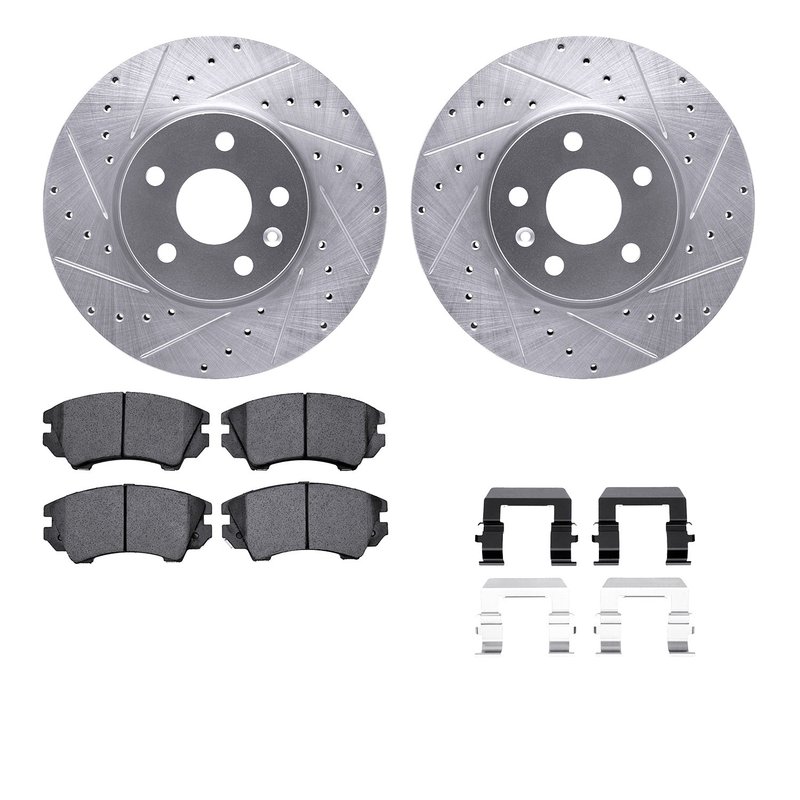 Dynamite Friction 7612-45005 Disc Brake Kit - Front