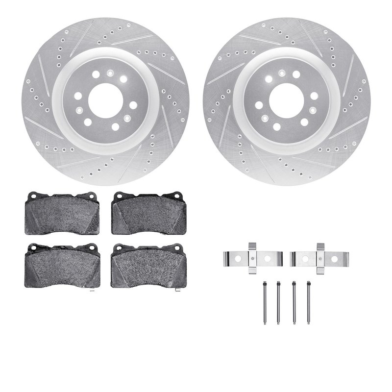 Dynamite Friction 7612-46004 Disc Brake Kit - Front