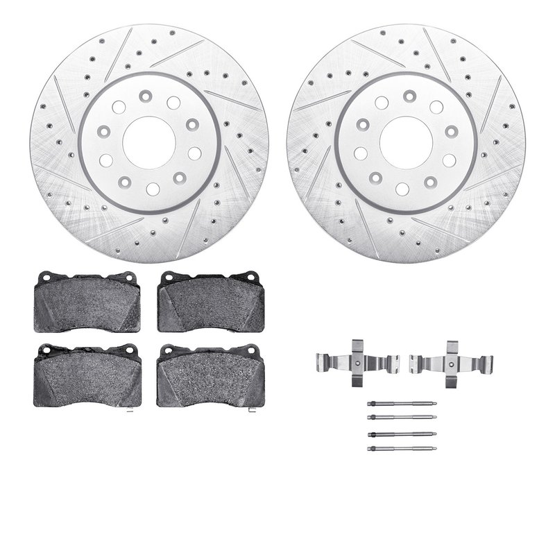 Dynamite Friction 7612-46024 Disc Brake Kit - Front