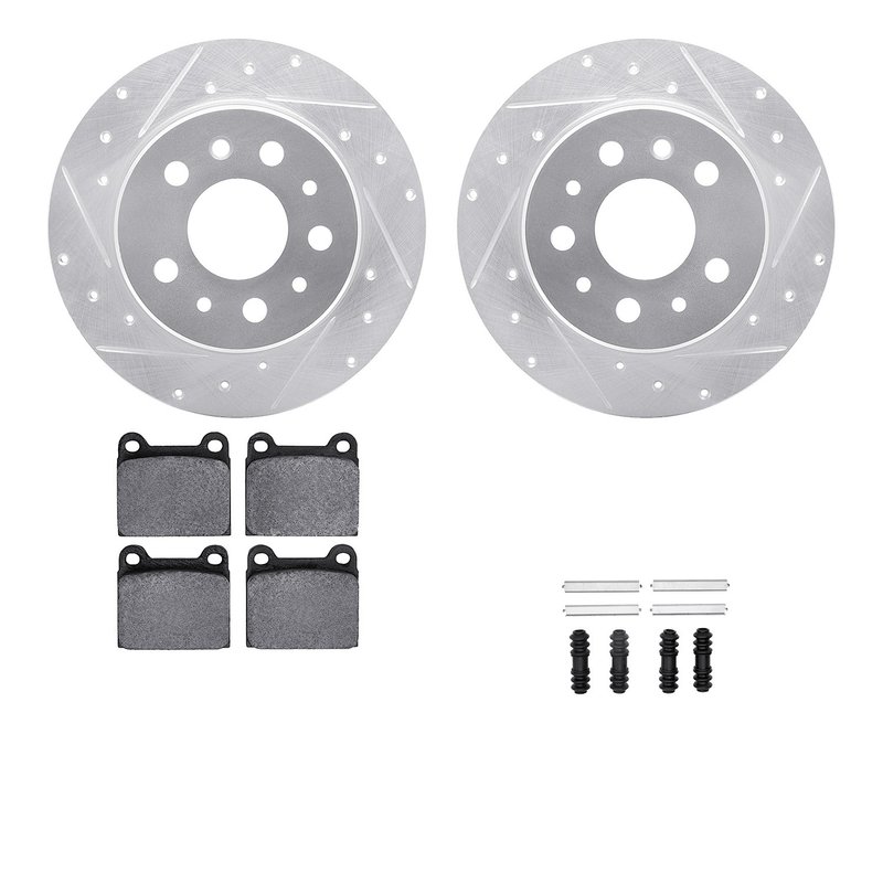 Dynamite Friction 7612-63006 Disc Brake Kit - Rear